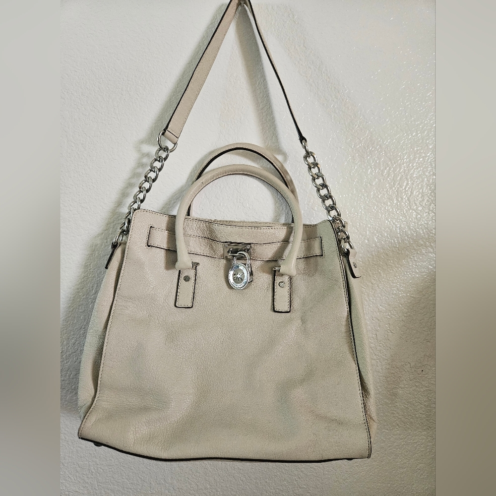 Euc Micheal Kors Hamilton Large Satchel Bag